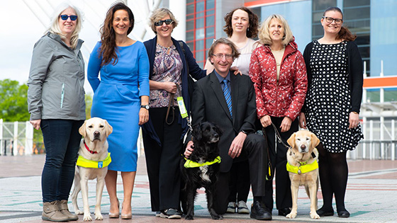 Blake Morgan LLP team fundraising to name a puppy