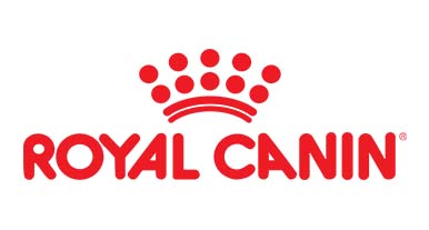 Red Royal Canin logo on a white background