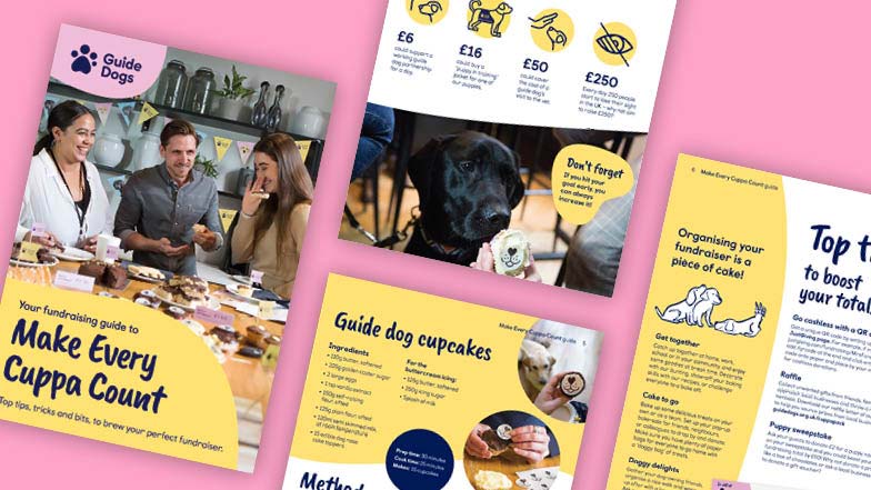 An image of the Make Every Cuppa Count fundraising guide