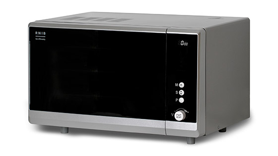 An image of a talking microwave