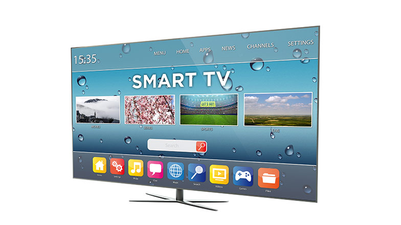 A picture of a smart TV