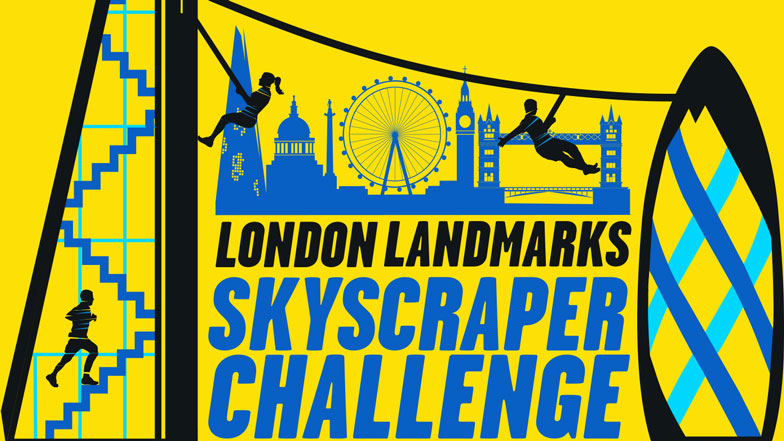 London Landmarks Skyscraper Challenge logo artwork